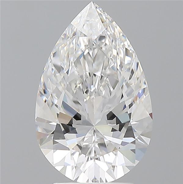 IGI 2.60 Carat Pear Lab Grown Diamond 人工培育鑽石 實驗室人造鑽石