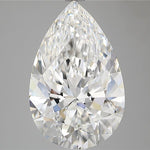 IGI 5.10 Carat Pear Lab Grown Diamond 人工培育鑽石 實驗室人造鑽石