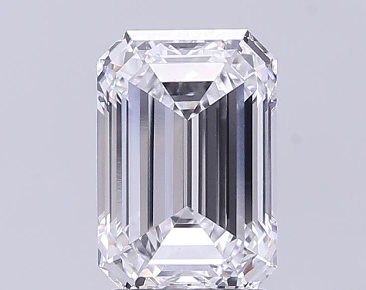 GIA 2.85 Carat Emerald Lab Grown Diamond 人工培育鑽石 實驗室人造鑽石