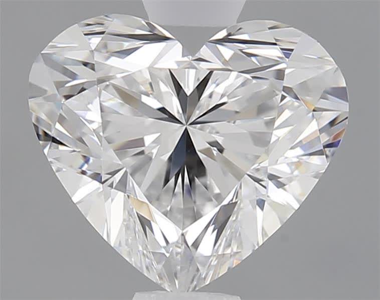 IGI 1.10 Carat Heart Lab Grown Diamond 人工培育鑽石 實驗室人造鑽石