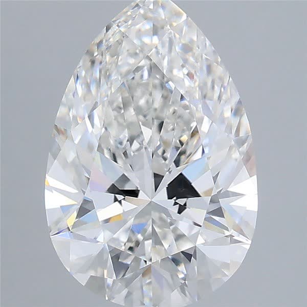 IGI 2.50 Carat Pear Lab Grown Diamond 人工培育鑽石 實驗室人造鑽石