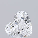 IGI 1.23 Carat Heart Lab Grown Diamond
