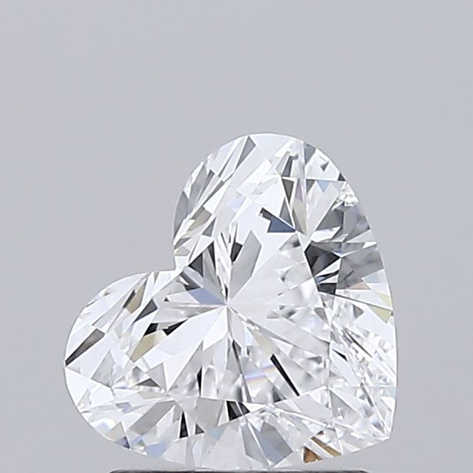 IGI 1.23 Carat Heart Lab Grown Diamond