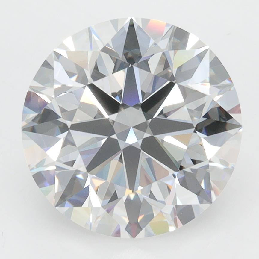 GIA 4.01 Carat Round Brilliant Lab Grown Diamond 人工培育鑽石 實驗室人造鑽石