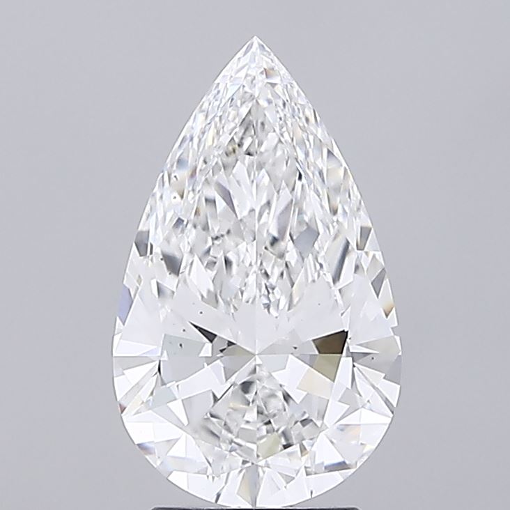 IGI 3.07 Carat Pear Lab Grown Diamond 人工培育鑽石 實驗室人造鑽石