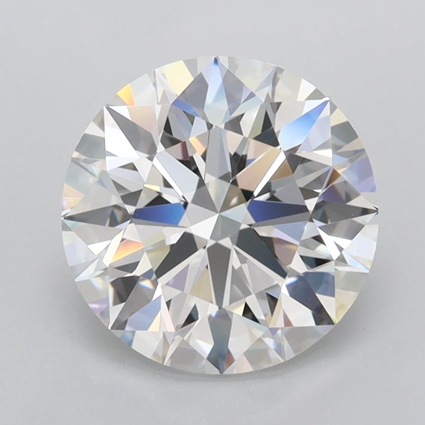IGI 2.84 Carat Round Brilliant Lab Grown Diamond 人工培育鑽石 實驗室人造鑽石