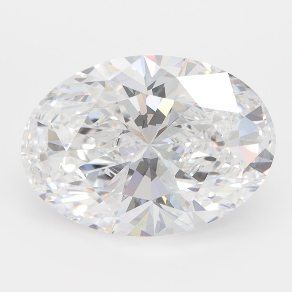 GIA 3.05 Carat Oval Lab Grown Diamond 人工培育鑽石 實驗室人造鑽石