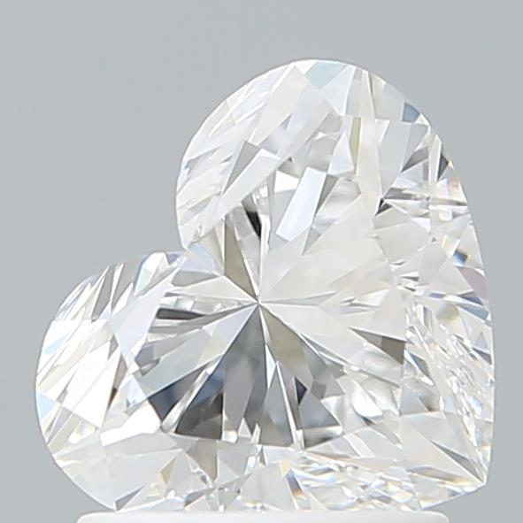 IGI 1.56 Carat Heart Lab Grown Diamond