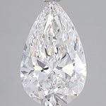 IGI 3.02 Carat Pear Lab Grown Diamond 人工培育鑽石 實驗室人造鑽石