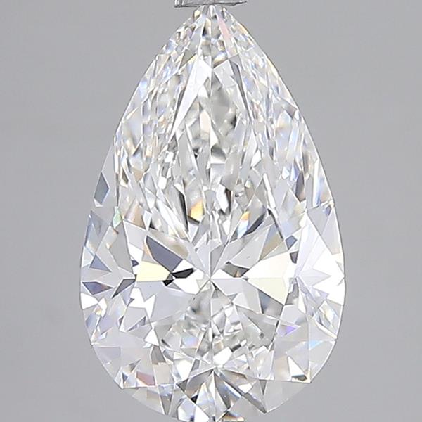 IGI 3.02 Carat Pear Lab Grown Diamond 人工培育鑽石 實驗室人造鑽石