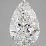 IGI 5.03 Carat Pear Lab Grown Diamond 人工培育鑽石 實驗室人造鑽石