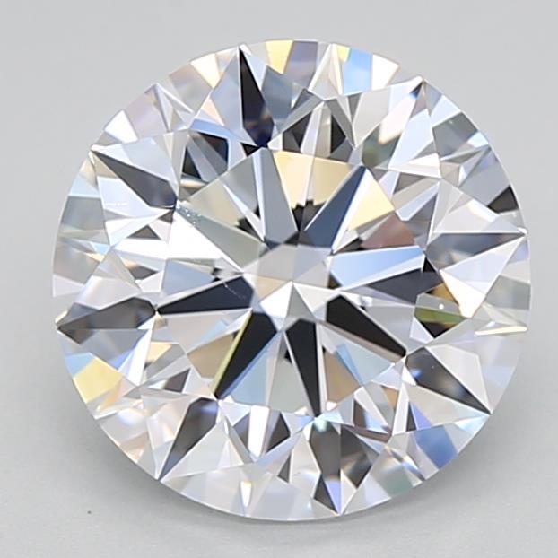 GIA 2.89 Carat Round Brilliant Lab Grown Diamond