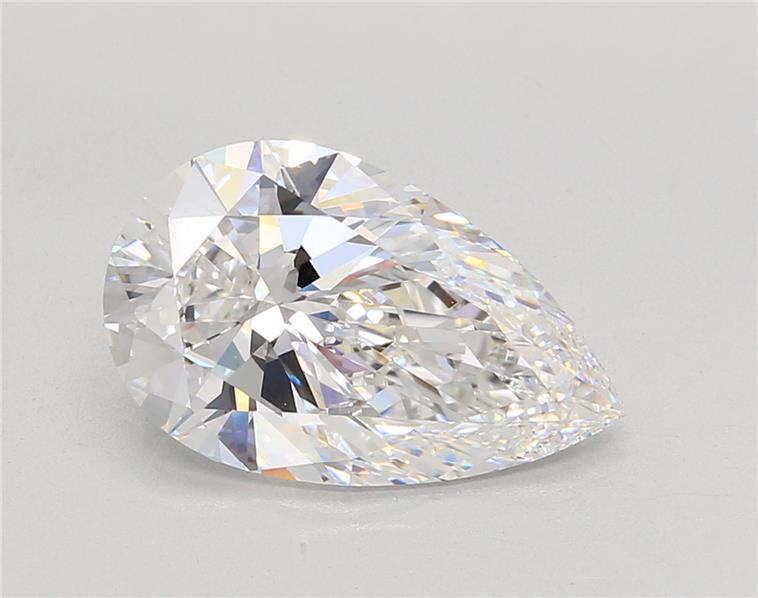 IGI 4.06 Carat Pear Lab Grown Diamond 人工培育鑽石 實驗室人造鑽石
