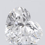 IGI 1.57 Carat Heart Lab Grown Diamond