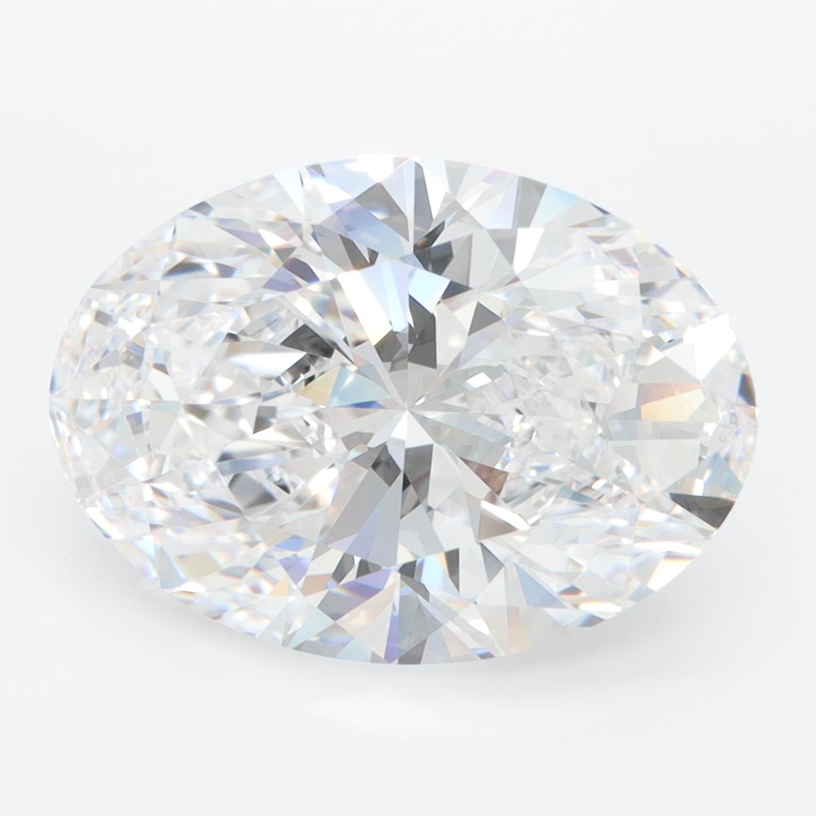 GIA 5.58 Carat Oval Lab Grown Diamond 人工培育鑽石 實驗室人造鑽石