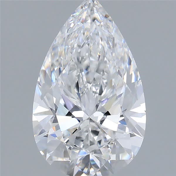 IGI 1.55 Carat Pear Lab Grown Diamond 人工培育鑽石 實驗室人造鑽石