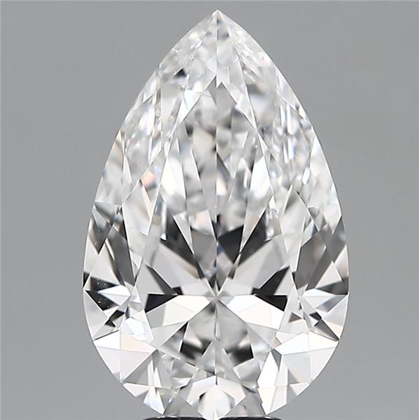IGI 5.05 Carat Pear Lab Grown Diamond 人工培育鑽石 實驗室人造鑽石
