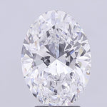 IGI 4.07 Carat Oval Lab Grown Diamond 人工培育鑽石 實驗室人造鑽石