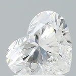 IGI 1.52 Carat Heart Lab Grown Diamond