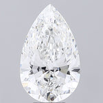 IGI 6.04 Carat Pear Lab Grown Diamond 人工培育鑽石 實驗室人造鑽石