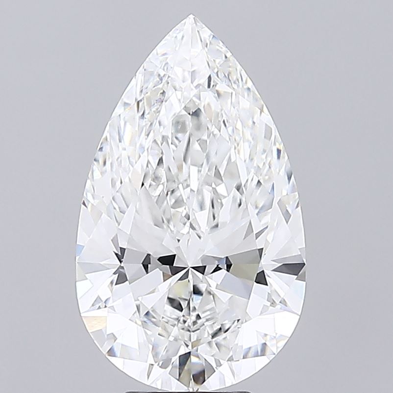 IGI 6.04 Carat Pear Lab Grown Diamond 人工培育鑽石 實驗室人造鑽石