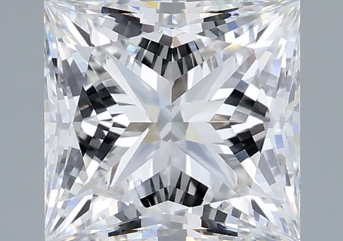 IGI 2.50 Carat Princess Cut Lab Grown Diamond 人工培育鑽石 實驗室人造鑽石
