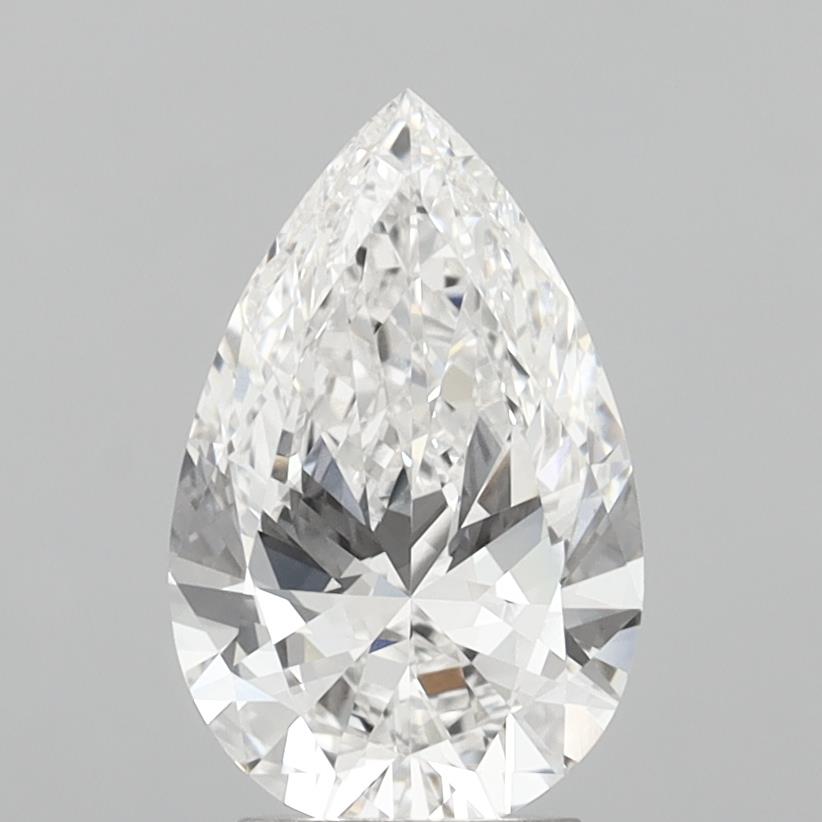 IGI 3.01 Carat Pear Lab Grown Diamond 人工培育鑽石 實驗室人造鑽石