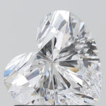 IGI 1.75 Carat Heart Lab Grown Diamond