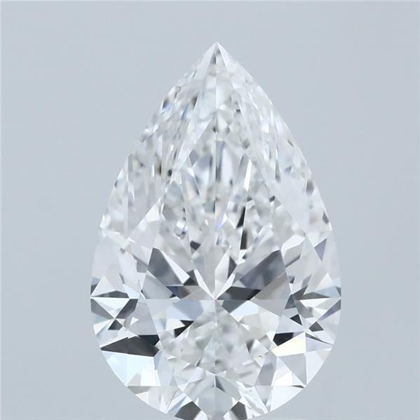 IGI 3.00 Carat Pear Lab Grown Diamond 人工培育鑽石 實驗室人造鑽石