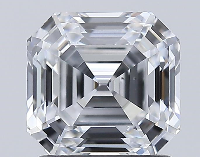 IGI 1.5 Carat Asscher Lab Grown Diamond