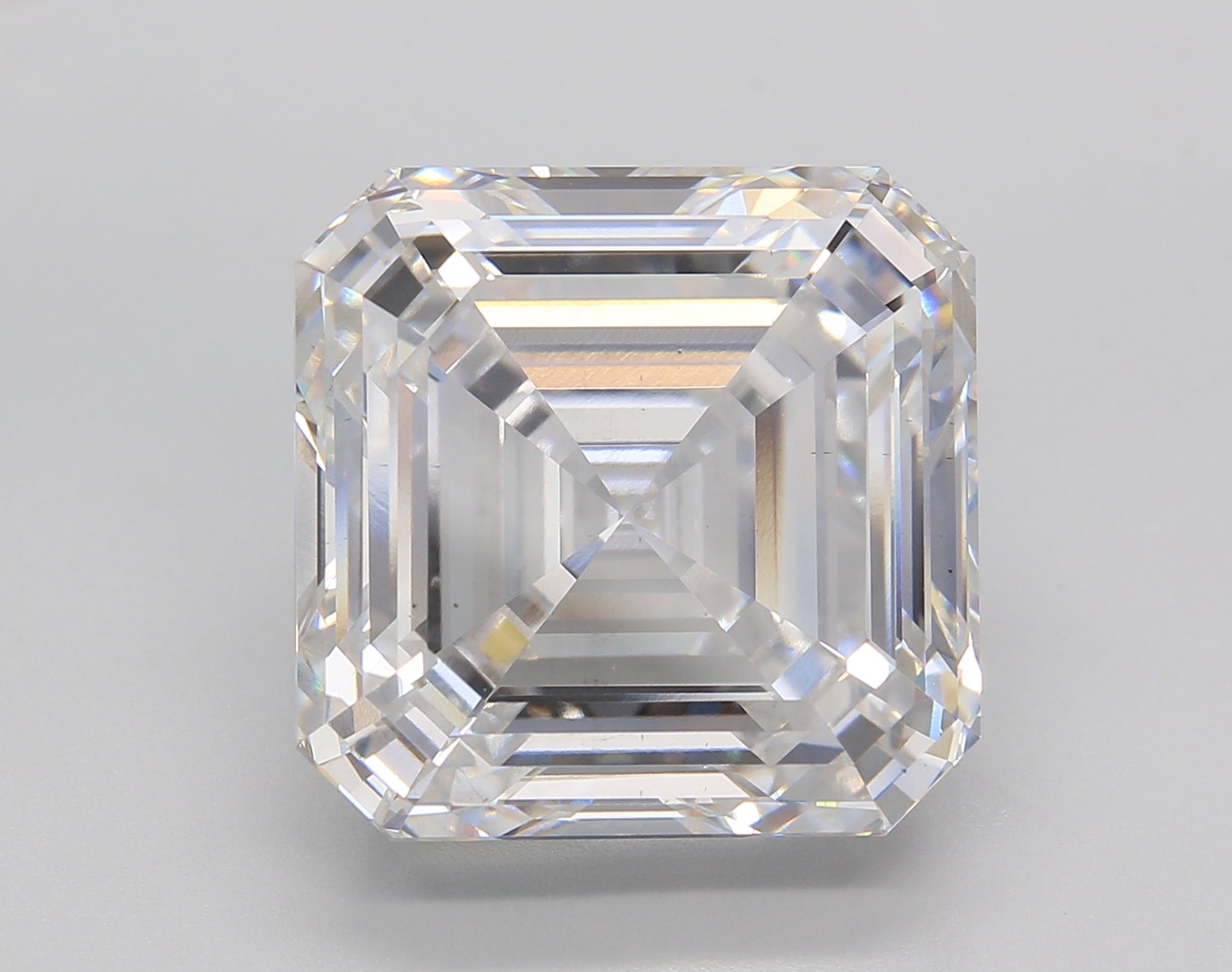 IGI 15.25 Carat Square Emerald Lab Grown Diamond