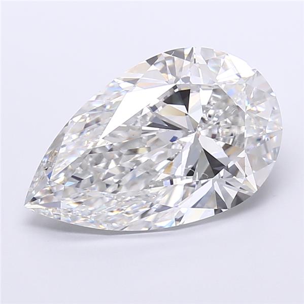 IGI 4.06 Carat Pear Lab Grown Diamond 人工培育鑽石 實驗室人造鑽石