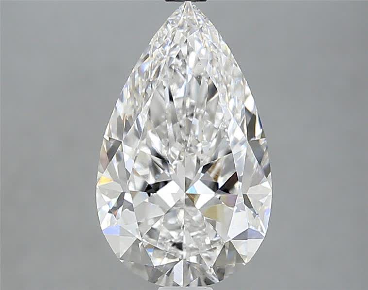 IGI 2.78 Carat Pear Lab Grown Diamond 人工培育鑽石 實驗室人造鑽石