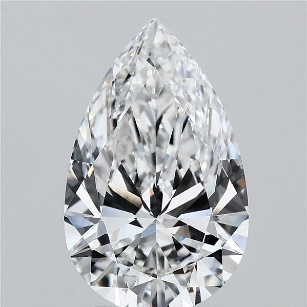 IGI 3.04 Carat Pear Lab Grown Diamond 人工培育鑽石 實驗室人造鑽石