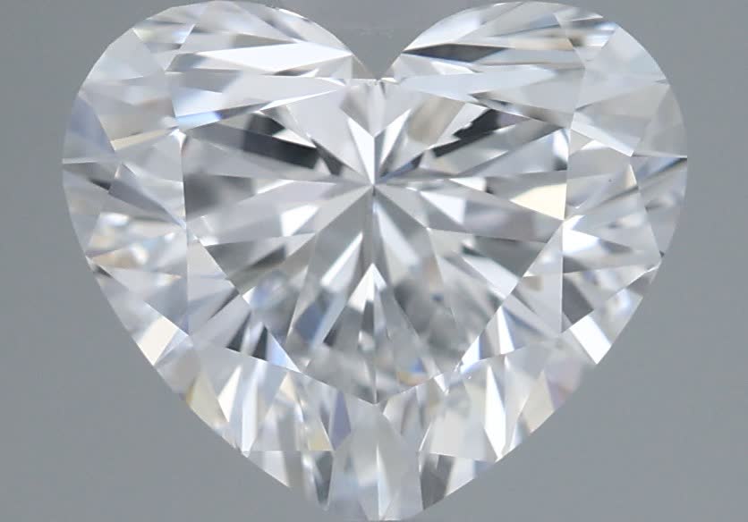 IGI 1.59 Carat Heart Lab Grown Diamond