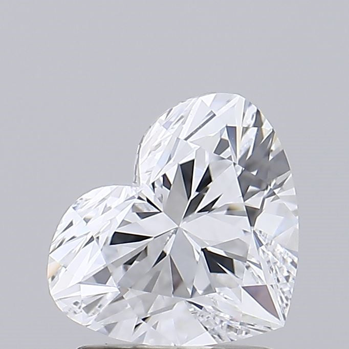 IGI 1.53 Carat Heart Lab Grown Diamond