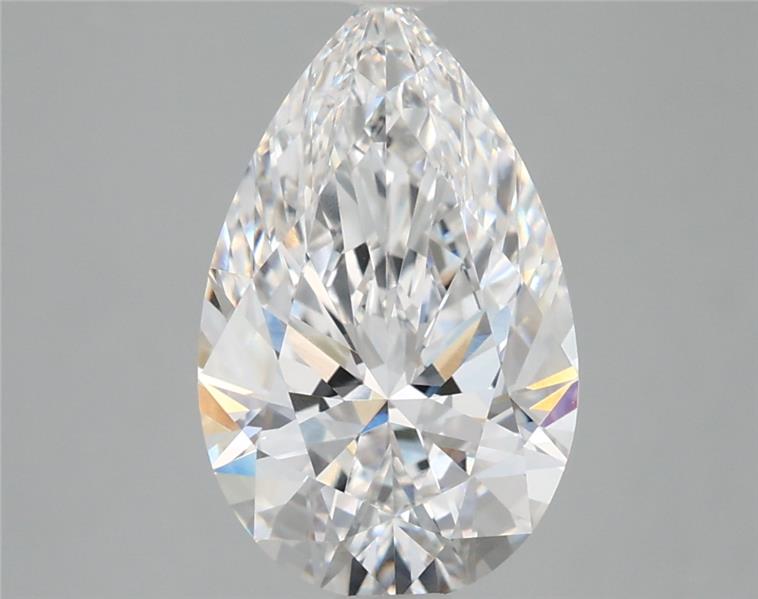 IGI 2.80 Carat Pear Lab Grown Diamond 人工培育鑽石 實驗室人造鑽石