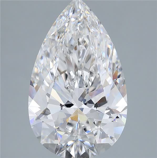 IGI 5.03 Carat Pear Lab Grown Diamond 人工培育鑽石 實驗室人造鑽石