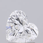 IGI 1.28 Carat Heart Lab Grown Diamond