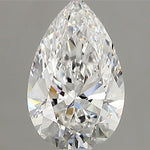 IGI 1.60 Carat Pear Lab Grown Diamond 人工培育鑽石 實驗室人造鑽石