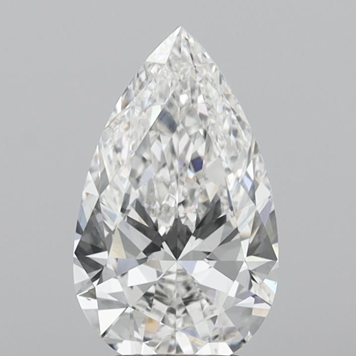 IGI 3.05 Carat Pear Lab Grown Diamond 人工培育鑽石 實驗室人造鑽石
