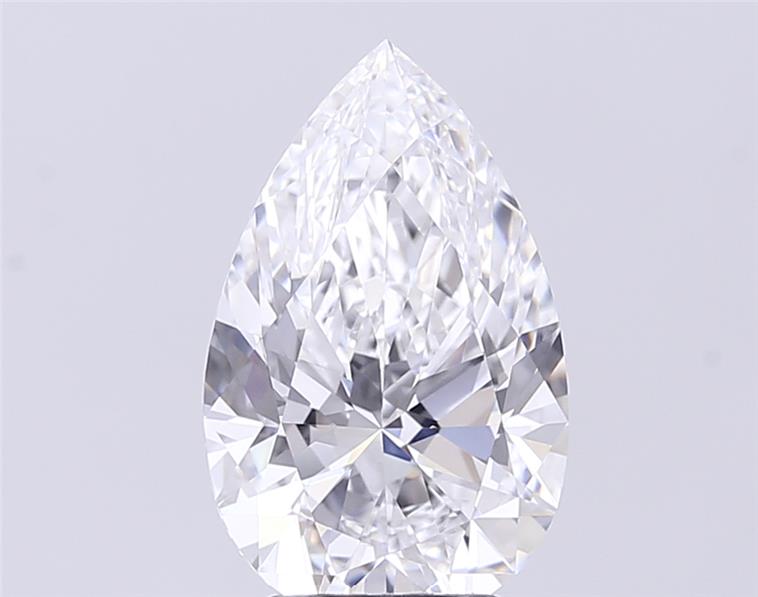 GIA 3.49 Carat Pear Lab Grown Diamond 人工培育鑽石 實驗室人造鑽石