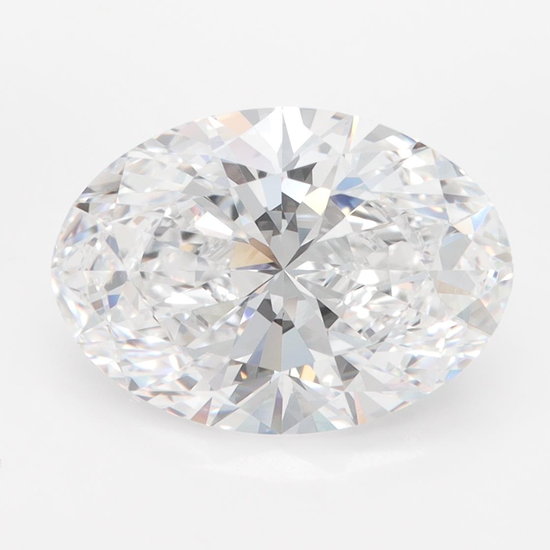 GIA 4.27 Carat Oval Lab Grown Diamond 人工培育鑽石 實驗室人造鑽石