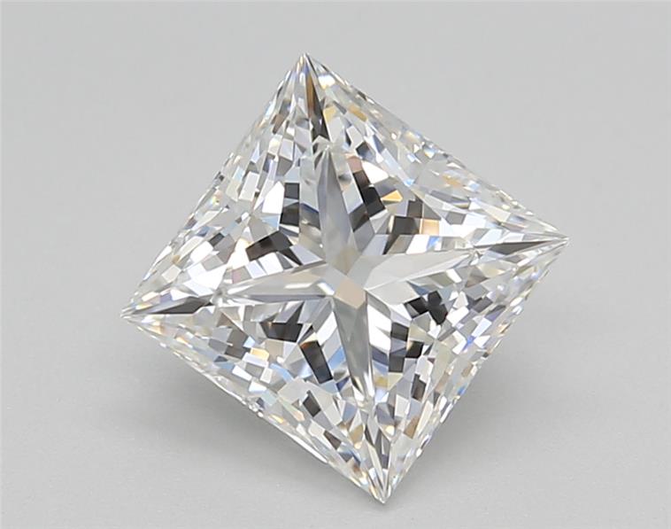 GIA 2.02 Carat Princess Cut Lab Grown Diamond