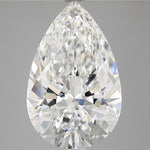 IGI 5.10 Carat Pear Lab Grown Diamond 人工培育鑽石 實驗室人造鑽石