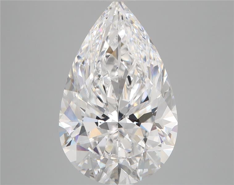 IGI 3.90 Carat Pear Lab Grown Diamond 人工培育鑽石 實驗室人造鑽石