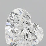 IGI 1.23 Carat Heart Lab Grown Diamond