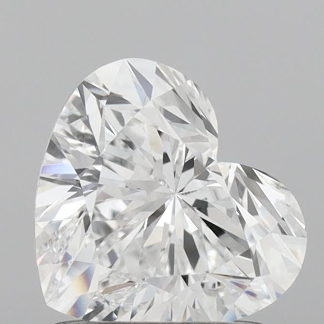 IGI 1.23 Carat Heart Lab Grown Diamond