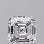 IGI 1.52 Carat Square Emerald Lab Grown Diamond