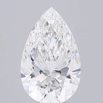GIA 3.92 Carat Pear Lab Grown Diamond 人工培育鑽石 實驗室人造鑽石